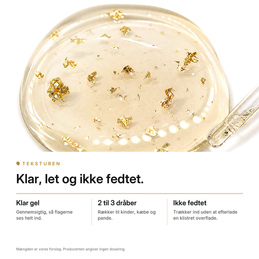 24K Guldserum, hvad du kan forvente