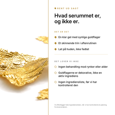 24K Guldserum, fordele