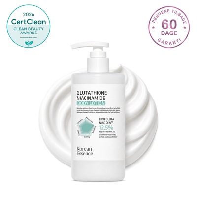 Glutathione Niacinamide Kropslotion, produktbillede