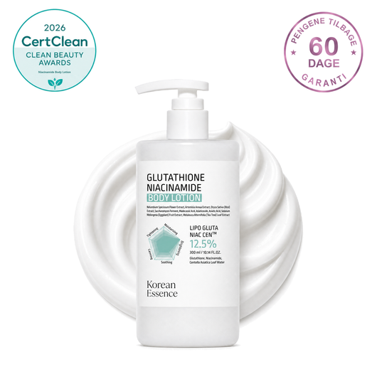 Glutathione Niacinamide Kropslotion, produktbillede