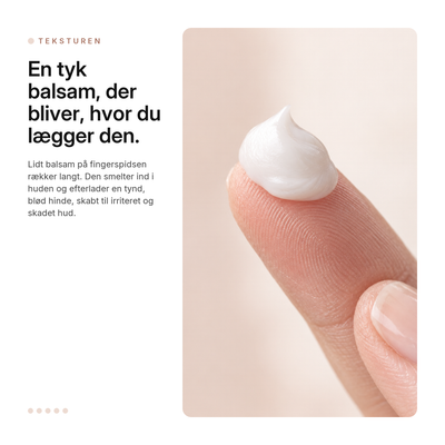 Moisturizing Repair Cream, teksturen