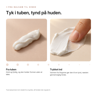 Moisturizing Repair Cream, fra balsam til hinde