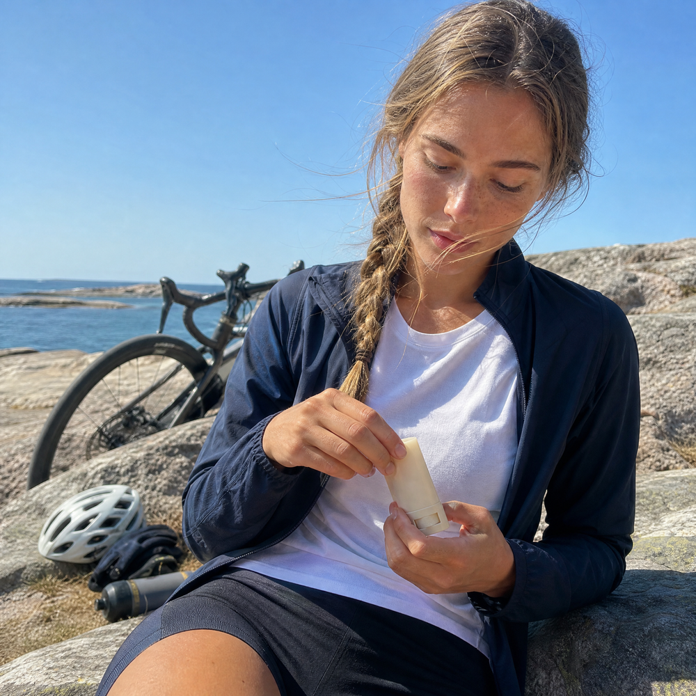 Efter bad, sved eller håndklæde