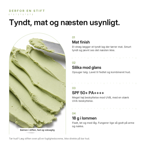 Mugwort Mat Solstift SPF50+