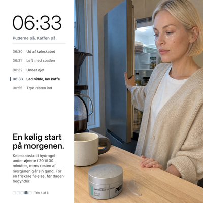 PDRN Hydrogel Øjenpuder, livsstil