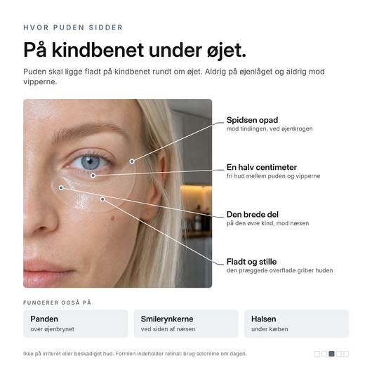 PDRN Hydrogel Øjenpuder, fordele