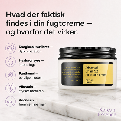 Blødere hud. Mere ensartet hudtone. Alt fra én eneste creme.