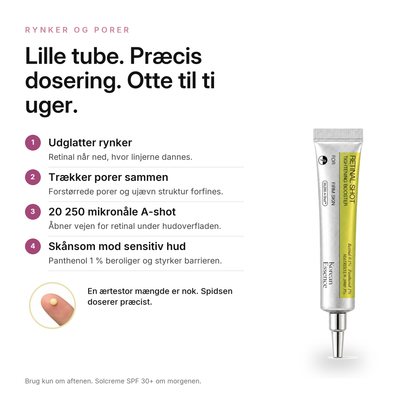 Retinal 0,1 % Opstrammende Serum, fordele