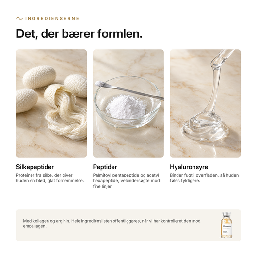 Silk Peptide Serum, fordele