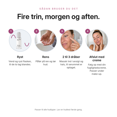 Volufiline Kollagenserum, sådan bruger du den